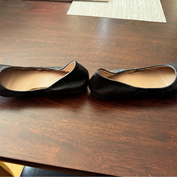 Cole Haan black ballet leather flats new without tags - Picture 8 of 8